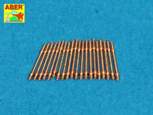 Przejdź do produktu ABER 1:400L-05  - 1:400 Set of 20 pcs 20mm L/65 barrels MG C/30 for German war ships
