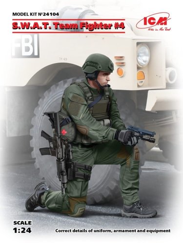 Przejdź do produktu ICM 24104 - 1:24 S.W.A.T. Team Fighter 4
