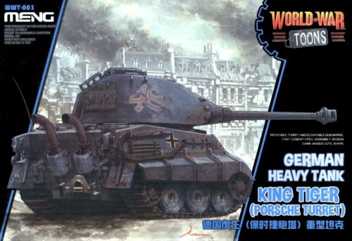 Przejdź do produktu MENG MODEL WWT003 - King Tiger German Heavy Tank