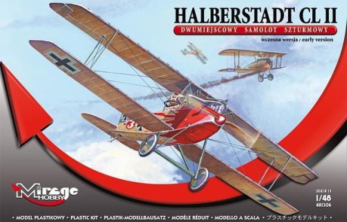 Przejdź do produktu MIRAGE 481306 - 1:48 Halberstadt CL.II wersja wczesna