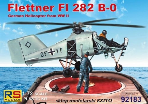 Przejdź do produktu RS MODELS 92183 - 1:72 Flettner Fl 282 B-0