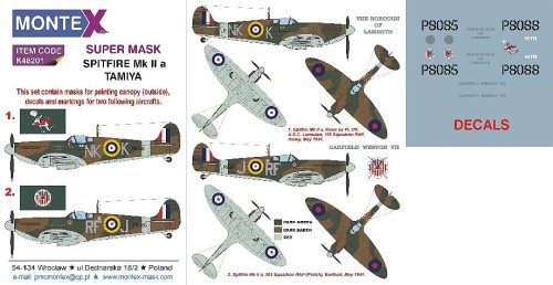 Przejdź do produktu MONTEX K48201 - 1:48 Spitfire Mk.II a