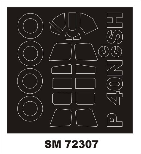 Przejdź do produktu MONTEX SM72307 - 1:72 Curtiss P-40N