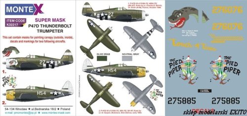 Przejdź do produktu MONTEX K32217 - 1:32 P-47D Razorback