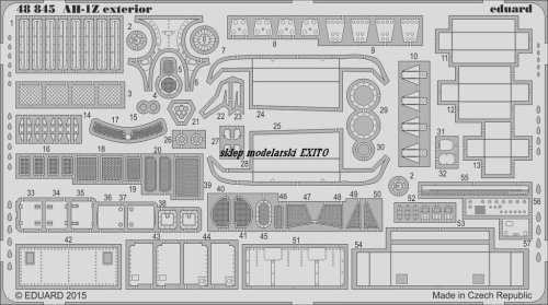 Przejdź do produktu EDUARD 48845 - 1:48 AH-1Z exterior