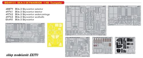 Przejdź do produktu EDUARD BIG49151 - 1:48 EKA-3 Skywarrior