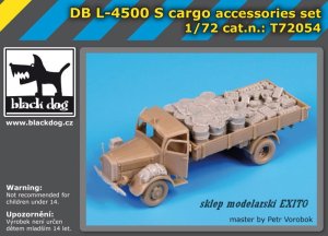 BLACK DOG T72054 - 1:72 DBL-4500 S cargo accessories set