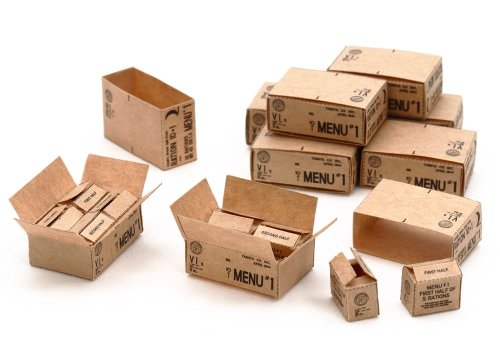 Przejdź do produktu TAMIYA 12689 - 1:35 US 10-In-1 Ration Cartons WWII