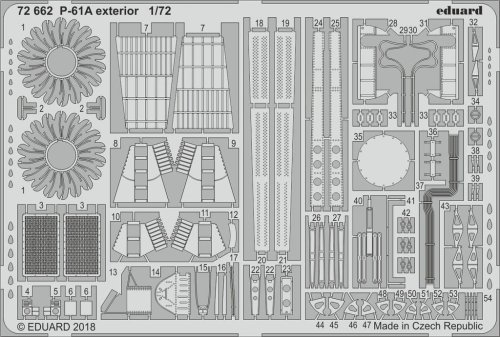 Przejdź do produktu EDUARD 72662 - 1:72 P-61A exterior