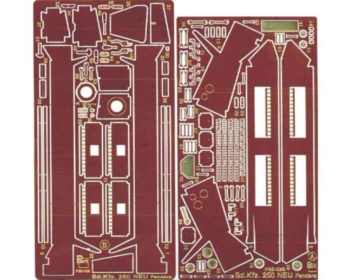 Przejdź do produktu PART P35026 - 1:35 Sd.Kfz. 250 Neu fenders