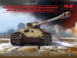 ICM 35364 - 1:35 Pz.Kpfw.VI Ausf.B King Tiger (late production) with full interior