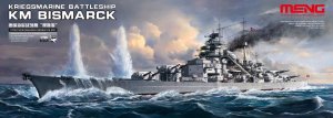 MENG MODEL PS003 - 1:700 Kriegsmarine Battleship Bismarck