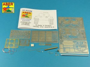 ABER 35K02M - 1:35 Pz.Kpfw. V Ausf.D & A (Sd.Kfz.171) Panther