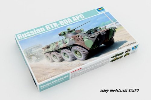 Przejdź do produktu TRUMPETER 01595 - 1:35 Russian BTR-80A APC