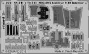 EDUARD SS541 - 1:72 MiG-29A Izdeliye 9-12 interior