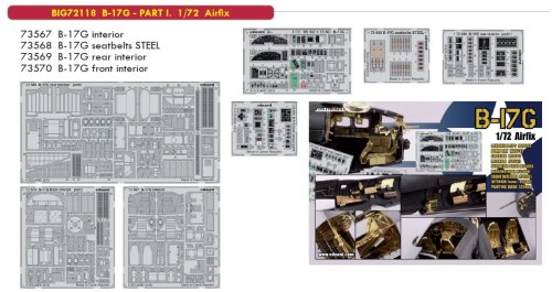 Przejdź do produktu EDUARD BIG72118 - 1:72 B-17G - Part I