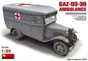 MINIART 35160 - 1:35 GAZ-03-30 Ambulance