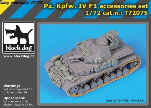 Przejdź do produktu BLACK DOG T72075 - 1:72 Pz.Kpfw. IV F1 accessories set
