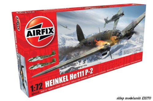 Przejdź do produktu AIRFIX 06014 - 1:72 Heinkel He 111 P-2