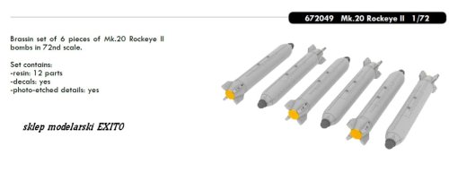 Przejdź do produktu EDUARD 672049 - 1:72 Mk.20 Rockeye II