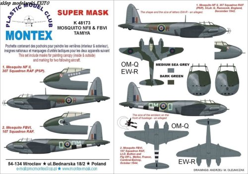 Przejdź do produktu MONTEX K48173 - 1:48 Mosquito NFII & FBVI