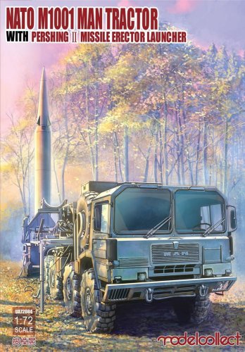 Przejdź do produktu MODELCOLLECT UA72084 - 1:72 NATO M1001 MAN Tractor with Pershing II Missile Erector Launcher