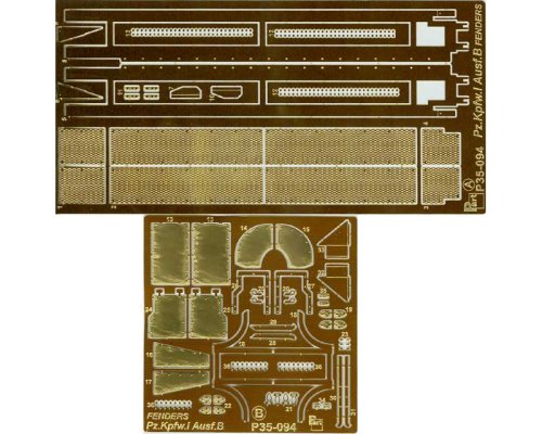 Przejdź do produktu PART P35094 - 1:35 Pz.Kpfw. I Ausf B fenders