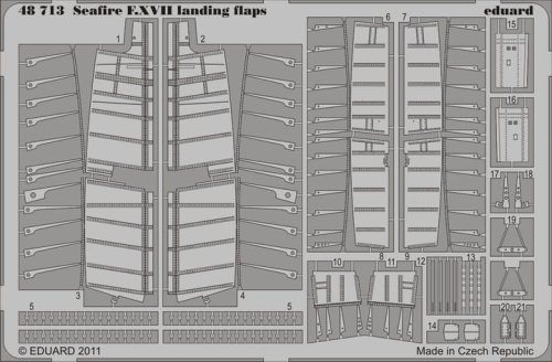 Przejdź do produktu EDUARD 48713 - 1:48 Seafire F.XVII landing flaps