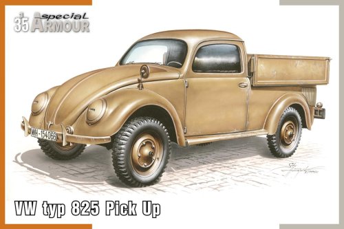 Przejdź do produktu SPECIAL HOBBY A35007 - 1:35 VW type 825 Pick Up