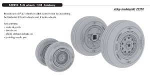 EDUARD 648253 - 1:48 F-4J wheels