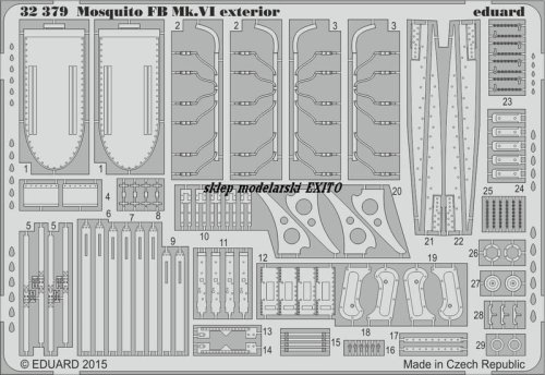 Przejdź do produktu EDUARD 32379 - 1:32 Mosquito FB Mk.VI exterior