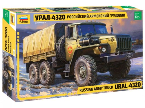 Przejdź do produktu ZVEZDA 3654 - 1:35 URAL-4320 Russian army truck