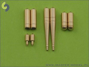 MASTER AM-72-005 - 1:72 Lufy działek Hispano 20mm i km Browning 12,7mm Spitfire skrzydło E wczesne