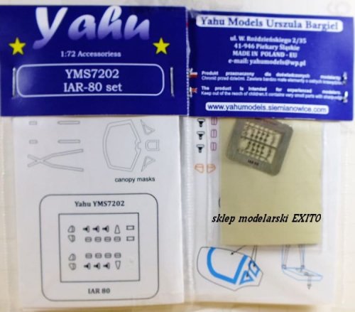 Przejdź do produktu YAHU YMS7202 - 1:72  I.A.R.80 zestaw akcesoriów