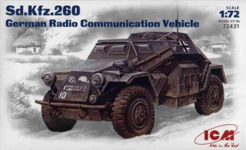 Przejdź do produktu ICM 72431 - 1:72 Sd.Kfz.260, German Radio Communication Vehicle
