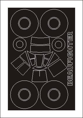 Przejdź do produktu MONTEX SM32080 - 1:32 Bristol Beaufighter Mk.IF