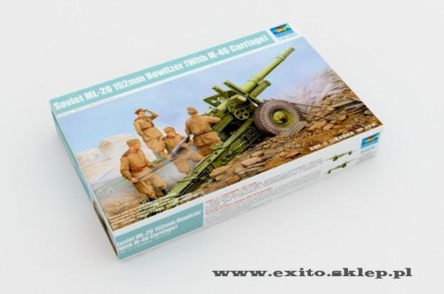 Przejdź do produktu TRUMPETER 02324 - 1:35 Soviet ML-20 152mm Howitzer (With M-46 Carriage)