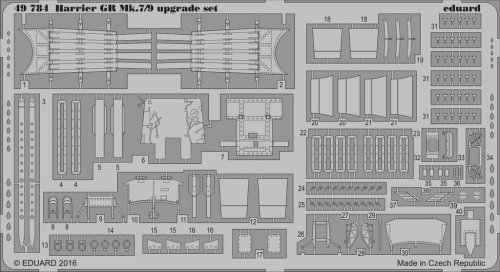 Przejdź do produktu EDUARD 49784 - 1:48 Harrier GR Mk.7/9 upgrade set