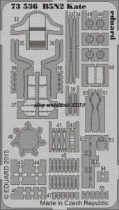 EDUARD 73536 - 1:72 B5N2 Kate