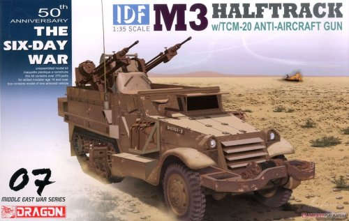 Przejdź do produktu DRAGON 3586 - 1:35 IDF M3 Halftrack w/ TCM-20 Anti-Aircraft Gun