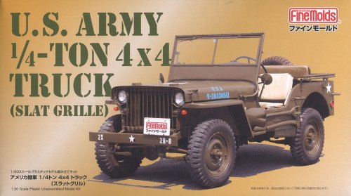 Przejdź do produktu Fine Molds 82001 - 1:20 US Army 1/4-ton 4x4 Truck Slat Grille