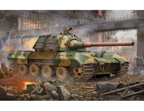 Przejdź do produktu TRUMPETER 00384 - 1:35 German Entwicklungsfahrzeug E 100 Super Heavy Tank