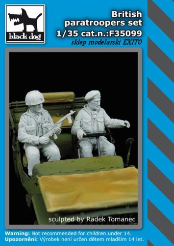 Przejdź do produktu BLACK DOG F35099 - 1:35 British paratroopers set