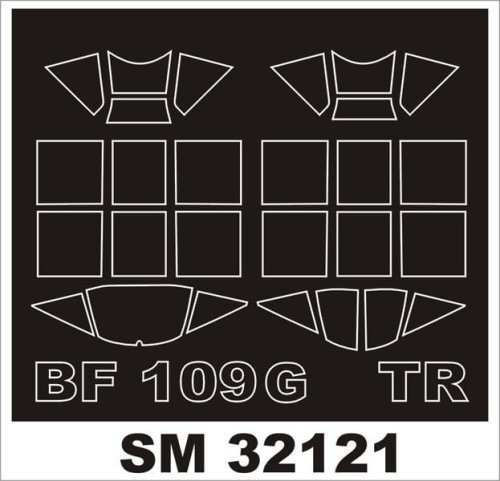 Przejdź do produktu MONTEX SM32121 - 1:32 Messerschmitt Bf 109G-6 early