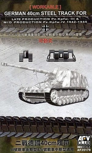 Przejdź do produktu AFV CLUB 35179 - 1:35 40 cm Track for Panzer III/IV