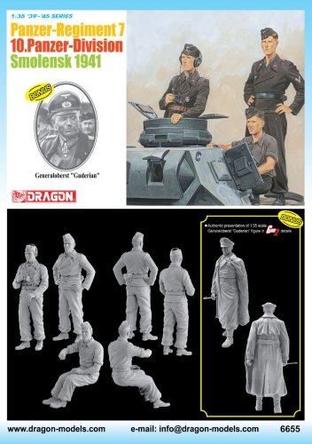 Przejdź do produktu DRAGON 6655 - 1:35 Panzer-Regiment 7,10 Panzer-Division Smolensk 1941