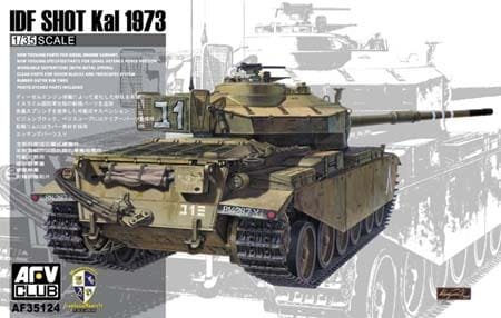 Przejdź do produktu AFV CLUB 35124 - 1:35 IDF SHOT Centurion 1973