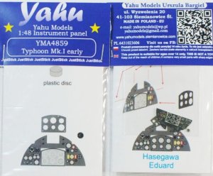 YAHU YMA4859 - 1:48 Typhoon Mk.I Early tablica przyrządów
