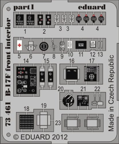 Przejdź do produktu EDUARD 73461 - 1:72 B-17F front interior