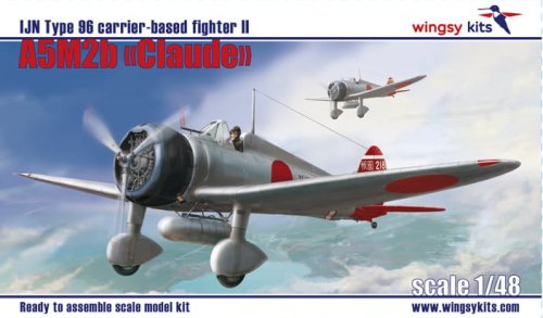 Przejdź do produktu WINGSY KITS D5-01 - 1:48 Mitsubishi A5M2b Claude IJN Type 96 carrier-based fighter II